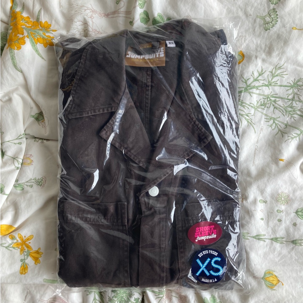 Big Bud Press Espresso Short Sleeve Jumpsuit